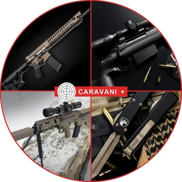 Caravani – სანადირო იარაღი, თევზაობისა და გარე აქტივობების აღჭურვილობა